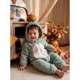 thumbnail image 6 of RUINIXCW Toddler Baby Dinosaur Jumpsuit Long Sleeve Halloween Hooded Romper, 6 of 7