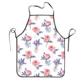 thumbnail image 5 of Uemuo Lavender Flowers Printed Bib Apron, Adjustable , Water and Oil Resistant, Cooking Kitchen Chef Apron for Women Men, 5 of 5