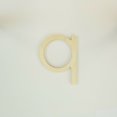 thumbnail image 1 of Package of 1, 8 Inch X 1/2" Baltic Birch "Q" Wood Letters In The Century Gothic Font | Thick | Lower Case For Art & Craft Project, Made in USA, 1 of 1