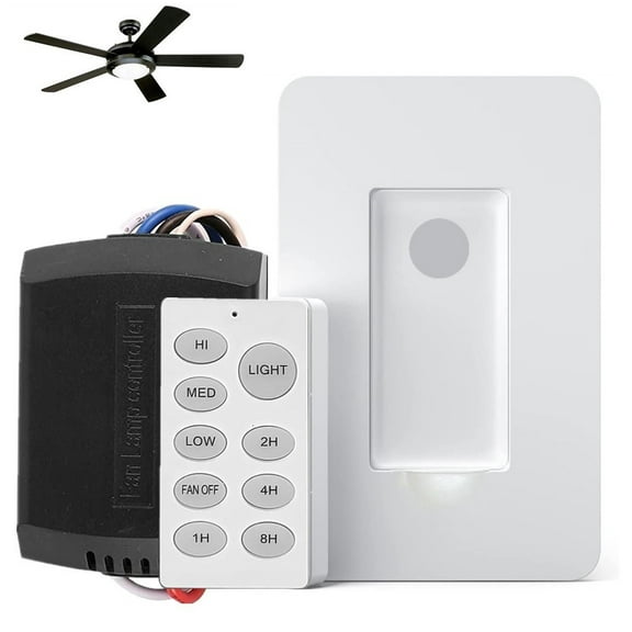 Hankistone Universal Ceiling Fan and Light Remote Control Kit