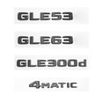 thumbnail image 4 of Glossy Black Letters GLE300 GLE450 GLE400 GLE300d Emblem Fit For Mercedes Fit For Benz AMG Car Trunk Rear W166 C292 Logo Sticker, 4 of 6