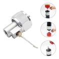 thumbnail image 1 of BRIGHTFUFU Gas Tank Conversion Head Outdoor Cooking Accessory Silver 1Pack, 1 of 8
