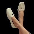 thumbnail image 6 of Sngxgn Women's Ballet Flats for Women Slip On Dress Shoes(Beige,40), 6 of 8
