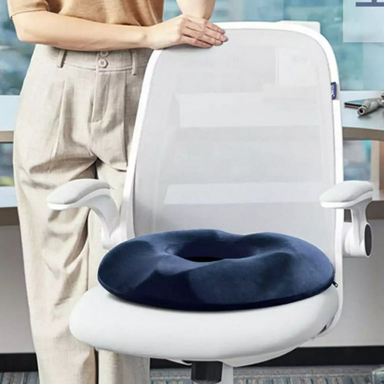 TRIANU Donut Pillow, Hemorrhoid Seat Cushion for Office Chair, Premium  Memory Foam Chair Cushion, Sciatica Pillow for Sitting Tailbone Pain Car  Seat