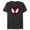 Dark Heather, variant on Marvel Ultimate Spider-Man Miles Morales Heart Mask Logo - Short Sleeve Blended T-Shirt for Adults - Customized-Yellow