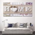 thumbnail image 4 of 3Pcs Home Letter Print Wall Art Decorative Painting-Concise Decorative Painting Fashion Decorative Painting Wall Paintings Photo Paintings for Home Decorations Paintings with Frame, 30x45cm, A1, 4 of 7