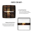 thumbnail image 5 of Tissue Bookshelves Box Cover Holder, Square by Xecao - Leather Decorative Organizer for Tabletop, Bathroom, Car, Office, 5 of 8