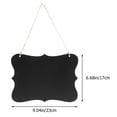 thumbnail image 4 of Shisuyan 2Pcs Holiday Slogan Density Board Chalkboard Pendant Message Board Door Hanging, 4 of 9