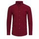thumbnail image 4 of pstuiky camisa de manga larga para hombre, Camisas casuales de moda para hombre con botones y cuello vuelto de tela elástica sólida salir tops m, 4 of 4