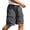 Dark Gray, variant on Umfun Men's Cargo Shorts Belted Waist Zipper Pockets Durable for Home & Daily