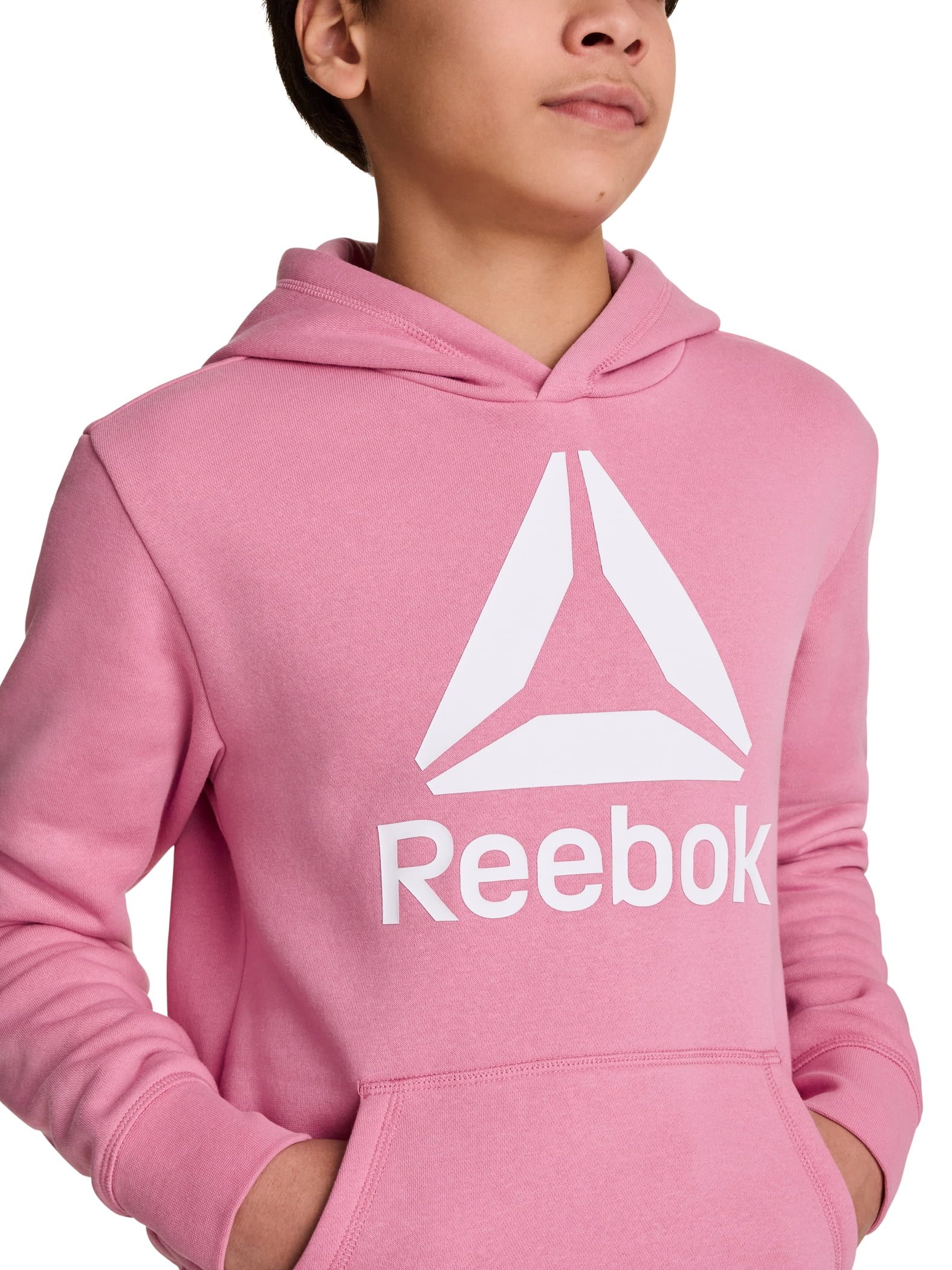 Reebok Kid's Unisex Game Day Fleece Hoodie, Sizes 4-18