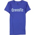thumbnail image 1 of Reebok Womens CrossFit Graphic T-Shirt, blue, S, 1 of 2