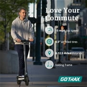 GOTRAX Rival Adult Commuting Electric Scooters, Max Load 220lbs Foldable Electric Scooter