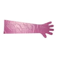 thumbnail image 3 of 50 Piezas Guantes Desechables Guante Veterinario Para Caza Pesca Limpieza Acuarios Rojo, 3 of 8