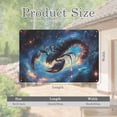 thumbnail image 7 of Scorpio Zodiac Metal Tin Sign, Glowing Scorpion Wall Art Plaque, Nebula Background, Easy to Hang Aluminum Tinplate, 8 x 12 Inches, 7 of 7