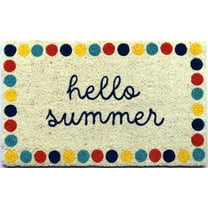 Mainstays 18"x30" Hello Summer Coir Fiber Doormat