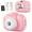 Coral Pink, variant on Wrongduck Kids Camera for Girls and Boys Ages 3–9, 48MP Dual Lens 1080P HD Video Digital Camera with 32GB SD Card, 16X Zoom, Music Player, Games, and Silicone Protective Case