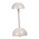 thumbnail image 2 of Lámpara de escritorio LED táctil portátil recargable para terraza, cenas en pareja gris, 2 of 7
