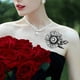 thumbnail image 5 of 24 hojas de tatuajes temporales para mujeres, pegatinas de tatuajes de arte corporal para niñas, tatuajes para adultos, 5 of 6