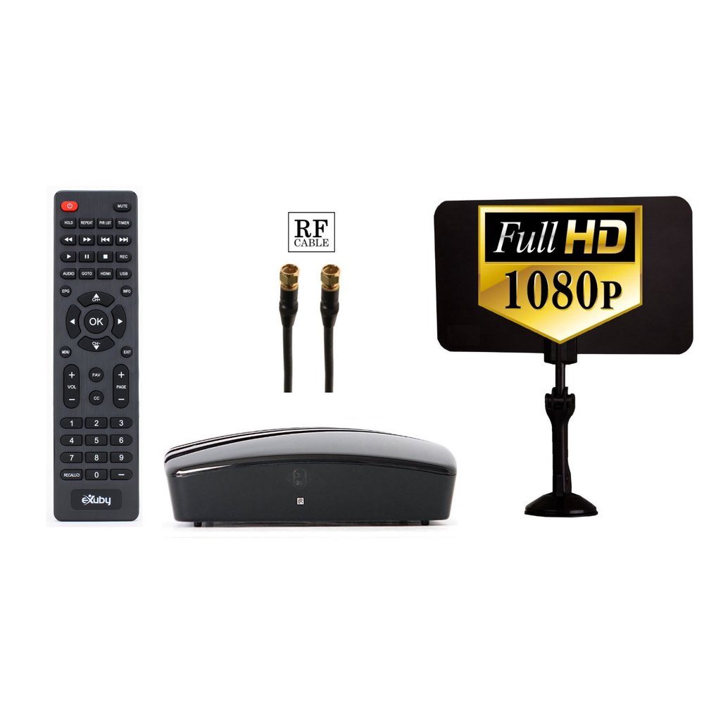 eXuby Digital Converter Box for TV Digital Antenna RF & RCA Cable