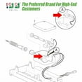 thumbnail image 2 of Accelerator Pedal Box  Switch for EZGO TXT 1994-up Gas(4 Cycle) & Electric(Non-DCS) Golf Cart, OEM# 25861G01 25861-G01, 2 of 7