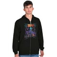 thumbnail image 5 of Mega Man 10 Megaman Protoman Comic Unisex Plus Size Zip Hoodie Brisco Brands 4X, 5 of 6