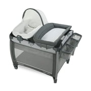Graco Pack 'n Play Quick Connect Portable Seat DLX Playard featuring Rapid Remove