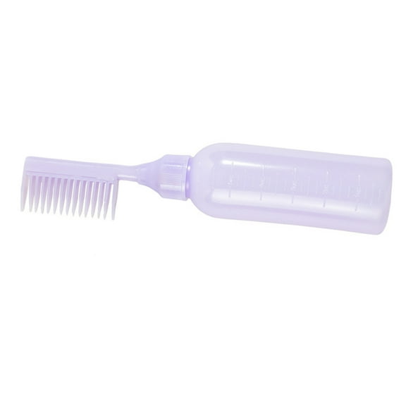 Professional Hair Colouring Comb Empty Hair Dye Bottle with Applicator Comb Dispensing Salon Hair Coloring Styling Tool