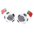 thumbnail image 5 of de Artículos para Fanáticos, Gafas de terre de Fútbol, ​​gafas Divertidas, Gafas Divertidas, Gafas Decorativas para Mujeres, Hombres Y Salvador Gafas de sol de fútbol de fiesta, 5 of 5
