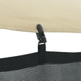 Classic Accessories Universal Patio Umbrella Shade Screen, Black