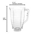 thumbnail image 4 of Jarra batidora Oster & Osterizer de plástico resistente a la rotura de 1,2 L, 4 of 4