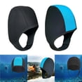 thumbnail image 1 of 2 uds. De neopreno Flexible de 2,5mm, capuchas de buceo, sombrero de natación, gorro, cubierta para la cabeza, traje de neopreno, capuchas térmicas, capuchas de buceo para kayak, Azul negro Macarena Capuchas de neopreno de buceo, 1 of 8