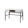 thumbnail image 5 of Hassch Modern Computer Desk Study Writing Table with Built-in USB Port & Plug, Storage Drawer, Natural, 5 of 7
