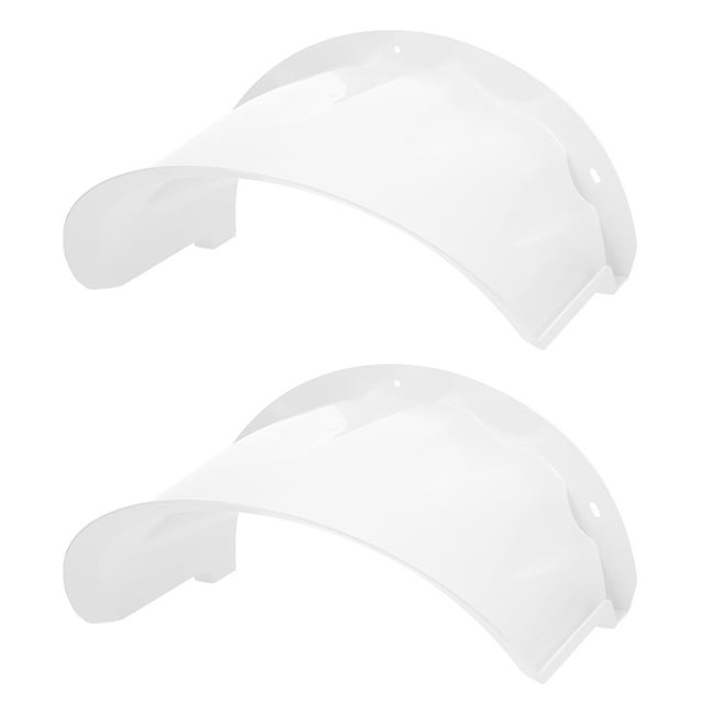 Shisuyan 2pcs Camera Cover Outdoor Camera Rain Cover Monitoring Protective Cover Camera Sunshade