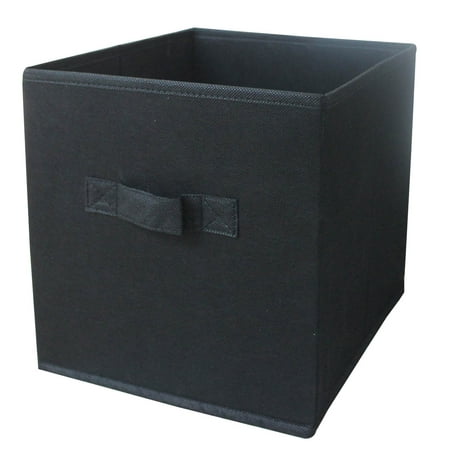 Mainstays collapsible 10.5" x 10.5" cube storage bins, Single, Multi color