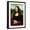 Black Frame, variant on Art.com Mona Lisa, La Gioconda Art Print by Leonardo da Vinci, Brown Frame Wall Art, 21" x 29"