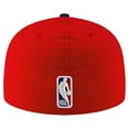 thumbnail image 4 of Men's New Era  Red LA Clippers Statement Edition Jersey Hook 59Fifty Fitted Hat, 4 of 4