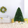 thumbnail image 2 of Árbol de Navidad Goplus de fibra óptica preiluminado de 90 cm con soporte de metal, 2 of 8