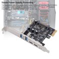 thumbnail image 4 of PCIe Expansion Card, PCIE To USB and Type C Expansion Card Stable Power Delivery Improve Work Efficiency  for Desktop PC, 4 of 7