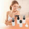 thumbnail image 3 of Unique Bargains Travel Container Set 5 PCS Bright Black, 3 of 5