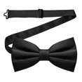 thumbnail image 1 of Pajarita JEMYGINS negra preanudada ajustable para hombre, 1 of 5