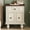 Antique White, variant on 20.47"Vintage Nightstand with 2 Drawers and Roman Column Legs, Solid Wood Bedside End Table, Bedside Cabinet for Bedroom, Living Room (Antique White)