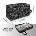 thumbnail image 4 of Goofa Cool Off-Road Vehicle Printed Toiletry Bag with Handle,Large Capacity Travel Makeup Cosmetic Bag for Women, Carry on Airport Airline Compliant Bag, 4 of 9