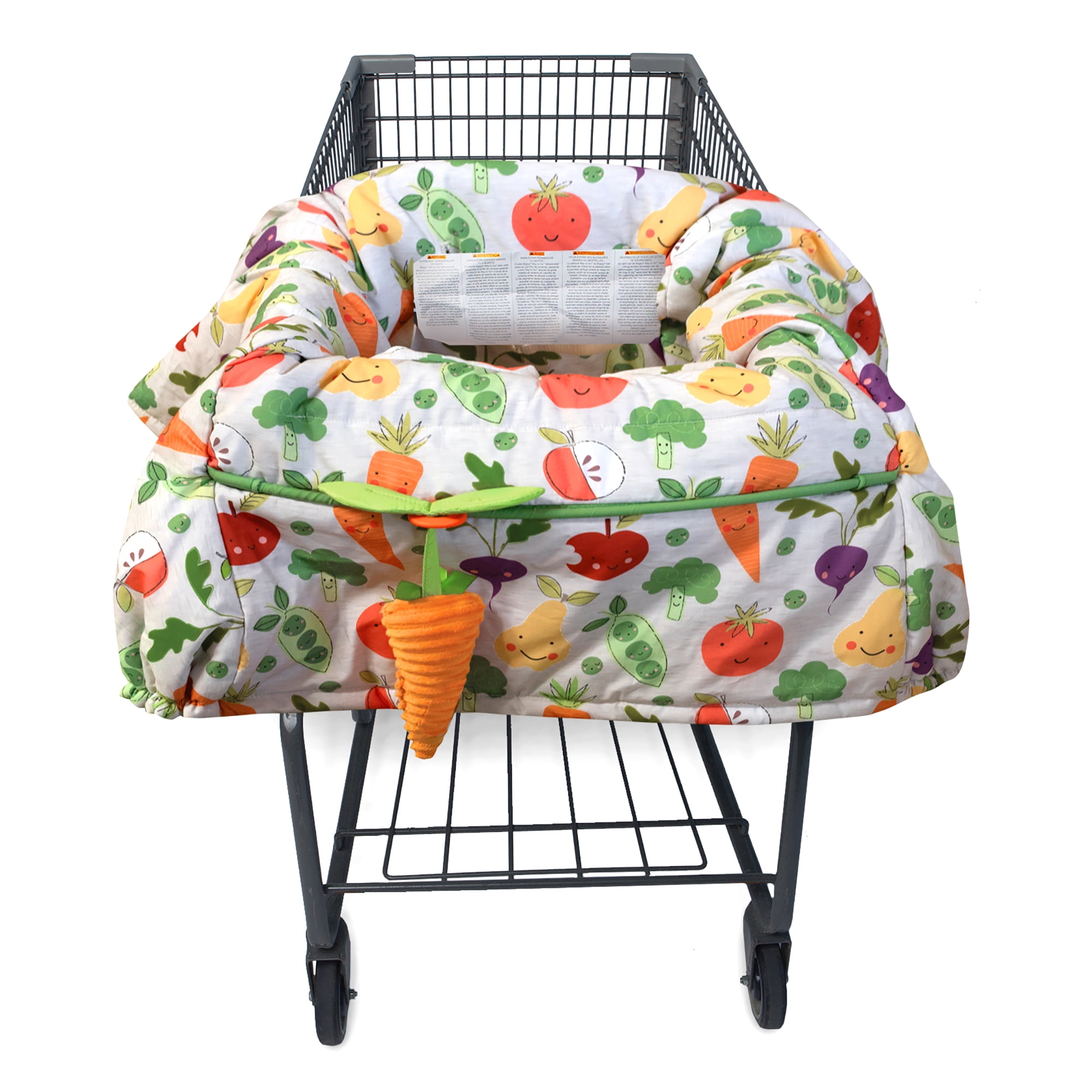 Portable Shopping Cart Chair Cover Trolley Soft Pad Baby Seat Cove 