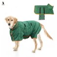thumbnail image 2 of Pet Soft Bathrobe Dog Towel Bath Robe  Drying Coat Absorbent Towel for Large Medium Small Dog Super Fast Dry ShopWise Round, 2 of 11