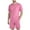 Pink, variant on GERsome Men's 2 Piece Outfits Solid Color Crewneck Short Sleeve T-Shirts and Shorts Workout Sets Gym Athletic Basketball Summer S-4XL