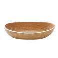 thumbnail image 1 of Plato de madera madera natural bandeja de servir ovalada de madera niño placa cookie dulces snacks platos l Magideal Plato de madera, 1 of 7