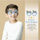 thumbnail image 2 of 8 piezas de gafas de papel Team Boy Eyeglass Baby Welcome Party Gafas Baby Shower Holidays Festival Photo Props (Azul), 2 of 8