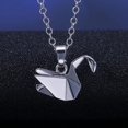 thumbnail image 3 of Collar corto de clavícula con grulla de papel creativo, 3 of 5