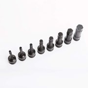 WINMAX AUTOMOTIVE TOOLS 8 Pieces SAE Standard 1/2 Drive Impact Socket Set Hex Bits Long Air Allen Driver